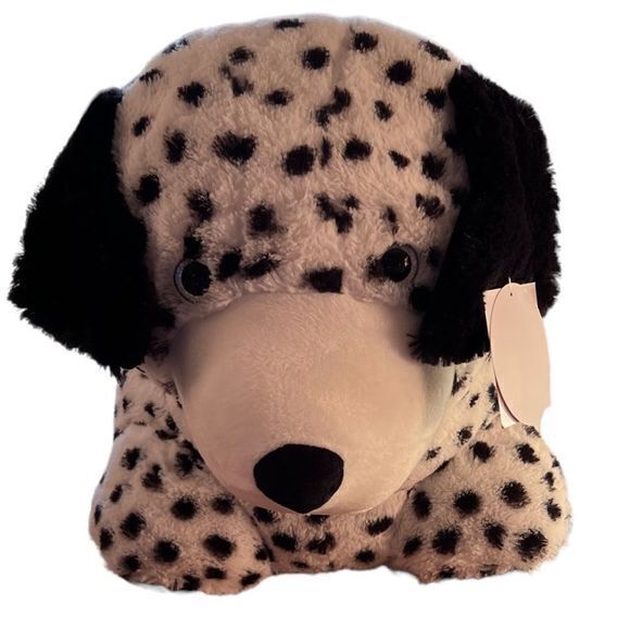 NWT Kid's‎ Dalmatian Dog Animal Stool Black/White - Picture 1 of 6